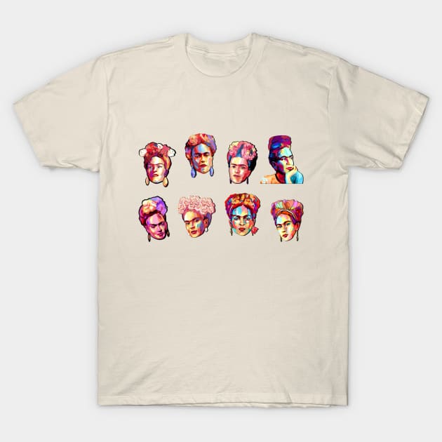 Frida collection T-Shirt by mailsoncello